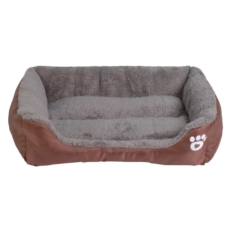 Soft Fleece Waterproof Pet Bed